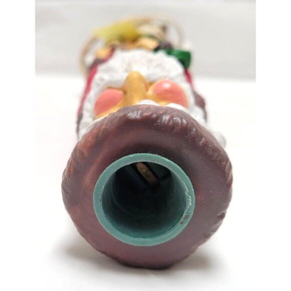 Vintage Pencil Santa Claus 13.5" Candle Lamp Garland Lantern Christmas Decor - Picture 9 of 10